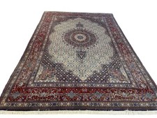 Top Qualität Orientteppich Moud Reine Schurwolle Handgeknüpf  Mit Seide 300/200