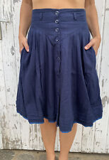 elkont Vintage Mini Rock Falten Rockabilly Top zu Stiefeln Original Tracht 38 S