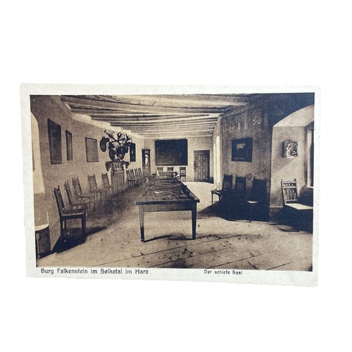 Postkarte burg falkenstein - postkarte,