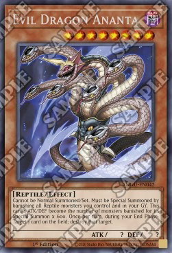 Yugioh evil dragon - dragon, ananta