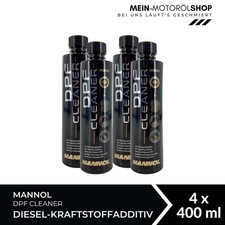 Mannol DPF Cleaner Diesel-Kraftstoffadditiv 4x400 ML