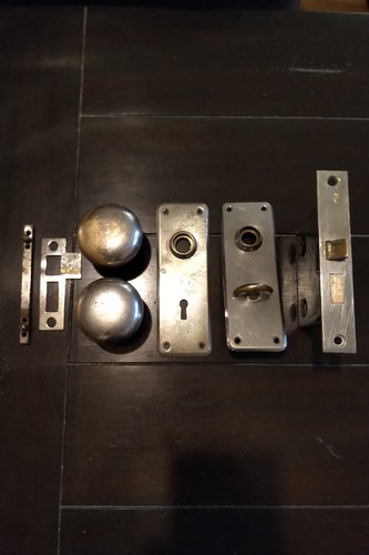 Antique nickel corbin - antique, mortise