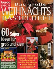 • burda  SPECIAL • Das große Weihnachts - Bastelheft • Heft E 421 von 1996 •