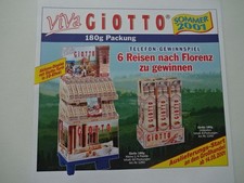 Ferrero Werbeartikel 2001 " Giotto " 6 Reisen nach Florenz - Art-Nr.1260