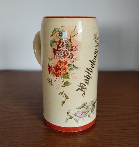 Antiker steingut bierkrug - antiker, aus