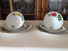 2 Sammeltassen - Seltmann Weiden - Rosenmotive