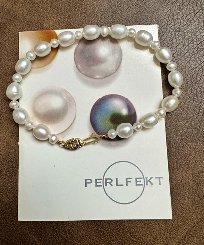 Perlfekt perlenarmband weiß - perlfekt,