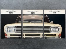 3er Set von Prospekten zum