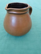 Blumenvase Blumenkrug Keramik braun, matt, höhe ca 15cm breite ca. 16cm