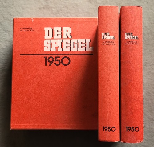 Der spiegel jahrgang 1950 - jahrgang,