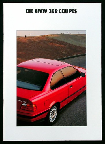Bmw 3er coupe prospekt - e,