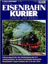 Eisenbahn Kurier 09/2016