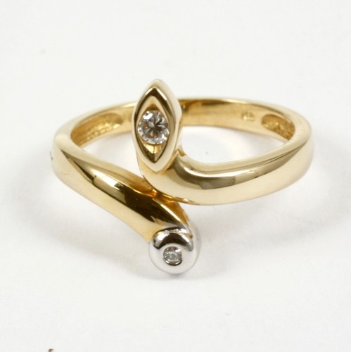 Extravaganter ring 585 gold - extravaganter,