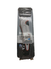 WEDO Safety-Cuttermesser Teppichmesser Profi, Trapezklinge, schwarz/rot