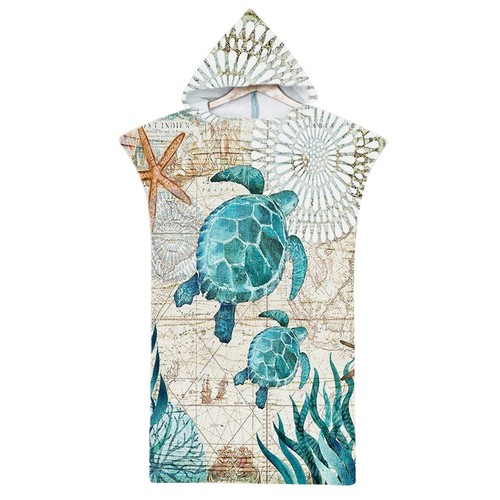 Strandtuch poncho surf - strandtuch,
