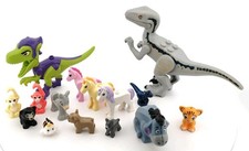 50 LEGO Tiere Hund Katze Löwe