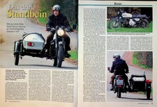 Oldtimer Praxis 06/2006 Moto Guzzi Falcone Gespann in einer seltenen Vorstellung