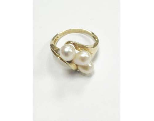 9ct gold süßwasserperle - gold, 3