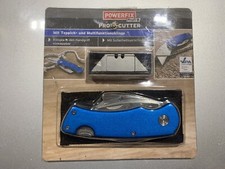 Multifunktion Taschenmesser Massives Arbeitsmesser Klappmesser Blau, NEU