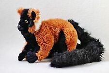 Zoo Trend Lemur Affe ? braun schwarz Plüschtier Stofftier Plüschfigur (T168)