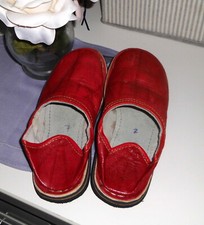 Orientalische Schuhe Babouchen aus Marokko / Leder-Damenschuhe