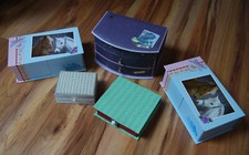 5 SCHMUCKKÄSTEN -FÜR KINDER / JUGENDLICHE- "TOPMODELLS"