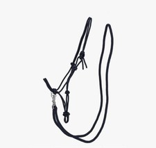 QHP Knotenhalfter Color mit Zügel navy