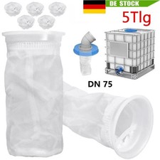 5x IBC Tank Regenfilter Deckelfilter Wasserfilter Nylon Filter Filter Wassertank