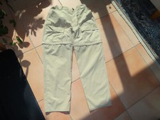 Outdoor Hose, Herren, Gr. XXL, beige, LARCA, NEU, abnehmbares Hosenbein, 