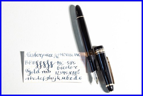 1955er bbb gold feder - bbb,