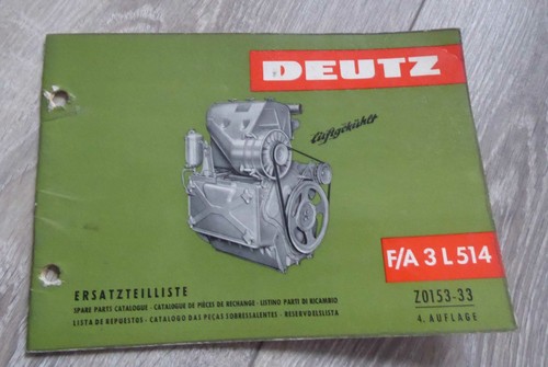 Deutz motoren f3l514 - deutz, +