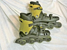 Yashima Inline Skates schwarz - Gold gebraucht Größe 37/ 38
