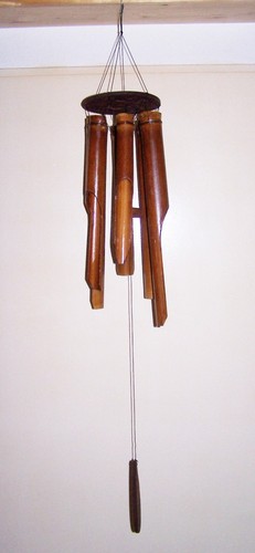 Bambus windspiel klangspiel - windspiel,