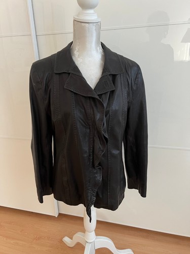 Damen lederjacke von escada - lederjacke,