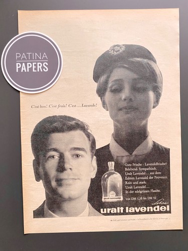 Uralt lavendel 60s - lavendel, retro