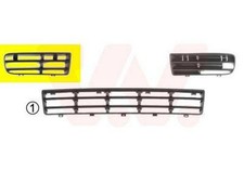 VAN WEZEL Lüftungsgitter Grill Stoßfänger für VW Golf IV Schrägheck (1J1)