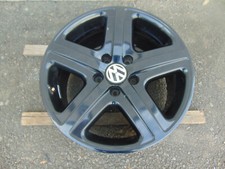 1 x 19 Zoll VW Touareg 7L Alufelge 9Jx19 ET60 5x130 7L6601025D Schwarz (2)