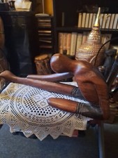 Figur, Yoga, Asien, 45 cm lang