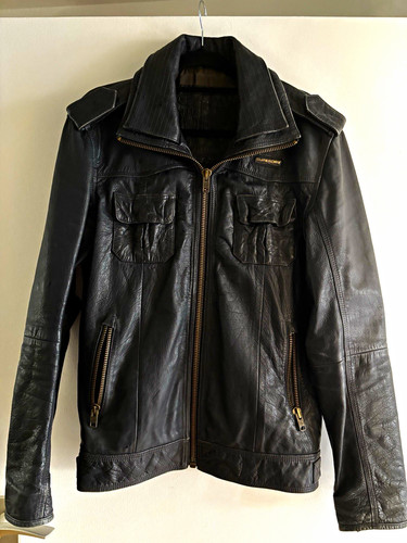 Superdry herren lederjacke - superdry,