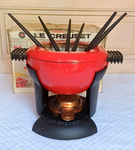 Creuset fondueservice - creuset,