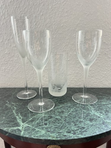 Eisch vintage glas - vintage, 4tlg