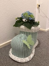 Geflochtener Blumentopf