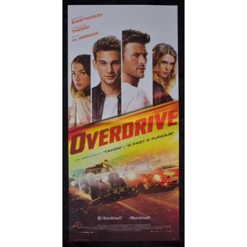Plakat overdrive auto ferrari - auto,