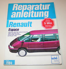 Reparaturanleitung Renault Espace 2000 GTS / 2000 TSE / RN / RXE - ab 1984!