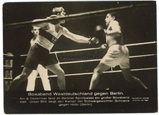 Orig. Presse Foto Boxkampf Westdeutschland gegen Berlin im Sportpalast 1936