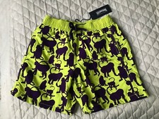 VILEBREQUIN Shorts geflockte Samte Affen ?  limitierte Edition  Gr.12 NP 155€