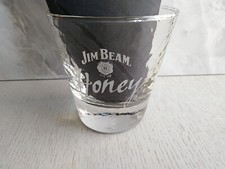 Jim Beam Honey Whiskey Tumbler schweres Glas 2cl & 4cl Rastal