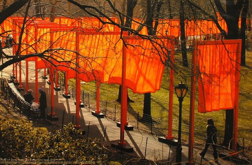 Christo the gates - gates-new, york