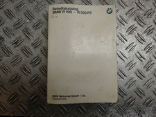 Original BMW R100/7 -R100RT EZ:80 Originaler BMW Teilekatalog Gut 67254