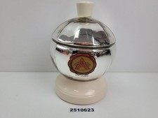 Thermo- Butterdose DDR HAESCO Keramik Glas Kugelform Küche Haushalt 50er#2510623